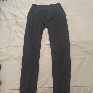 Black High-Waisted Leggings